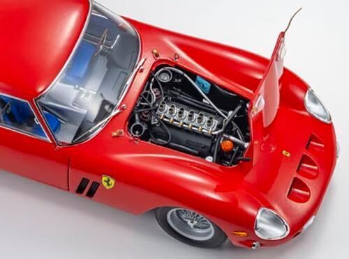 Kyosho Original 1/18 Ferrari 250GTO Red KS08438R With Kyosho Original 1/18 Ferrari 250GTO Red KS08438R With