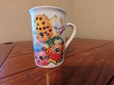 Shopkins Colorful Coffee Mug Cup Moose Enterprises 2016 Frankford Candy
