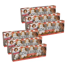 Little Debbie Gingerbread Soft Cookies, 6 Boxes, 48 Individually Wrapped Cookies