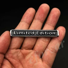 Metal Limited Edition Car Trunk Fender Rear Door Emblem Badge Decal Sticker