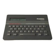 Franklin Spelling Ace SA-98 Computer Dictionary In Box Gray Tested Works VINTAGE
