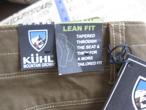 MEN'S NEW Kuhl Mens Free Rydr Lean fit Pant premium Eurotwill fabric PANT - Picture 9 of 28