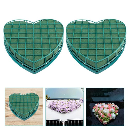 2 Pcs Boue Avant achats De Voiture Fleur Mariage Disposition Des Fleurs