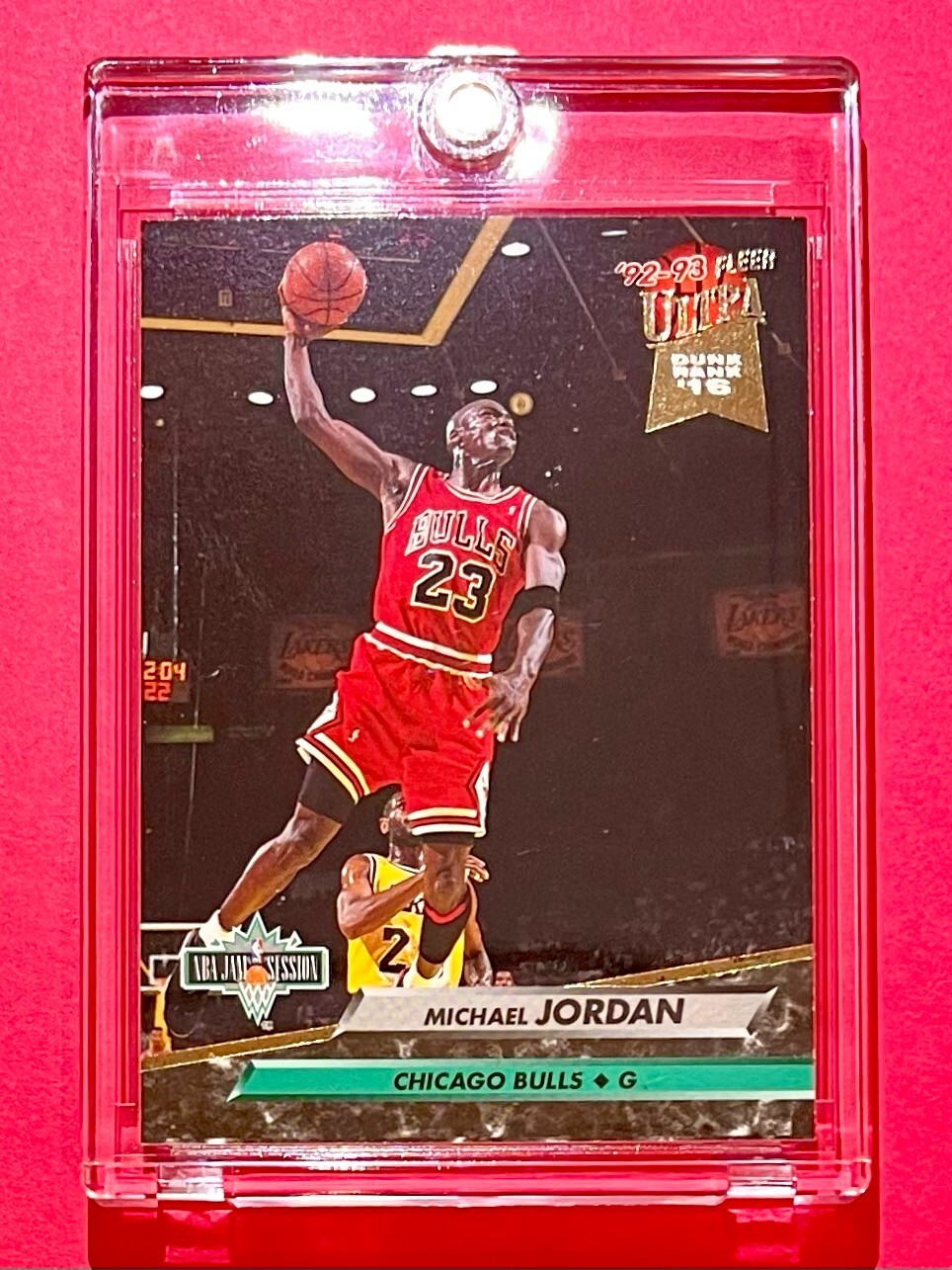 Michael Jordan MINT 199293 FLEER ULTRA TOP 20 JAMMER SLAM DUNK NBA JAM