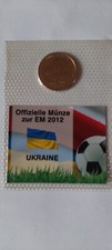 M&uuml;nzen 1 Hryvna Ukraine offizielle M&uuml;nze zur EM 2012 in Plister OVP wie Neu g&uuml;ns