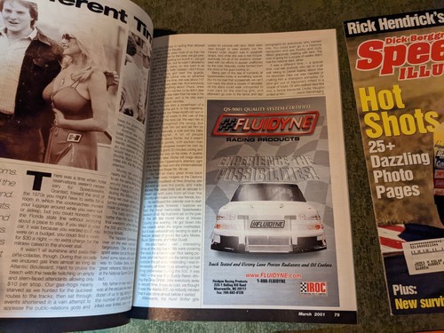 Dick Berggrens Speedway Illustrated magazine 2001 Dale Earnhardt Ford Nascar Set - Picture 4 of 5