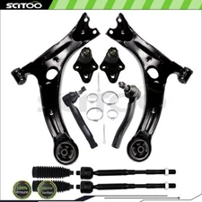 Front Lower Control Arm And Ball Joint Tie Rod End 03-08 For Toyota For Corolla
