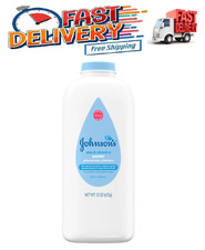 Johnson's Naturally Derived Cornstarch Baby Powder with Aloe  Vitamin E, 22 oz