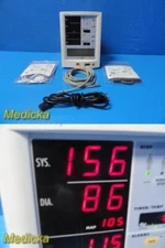Mindray Datascope Accutorr Plus (Nellcor SpO2) Monitor W/ Patient Leads ~ 35941