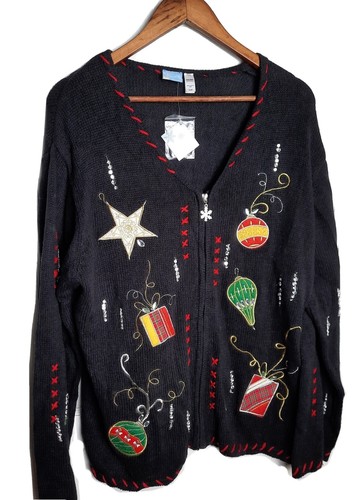 Holiday Edition NWT Black Zip Up 