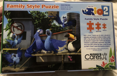 Rio 2 Family Style Puzzle 500 Pieces 23 1/2