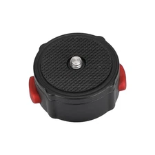 Quick Release Tripod Head Base Mount with 1/4"-20 Thread Screw Connector-3020