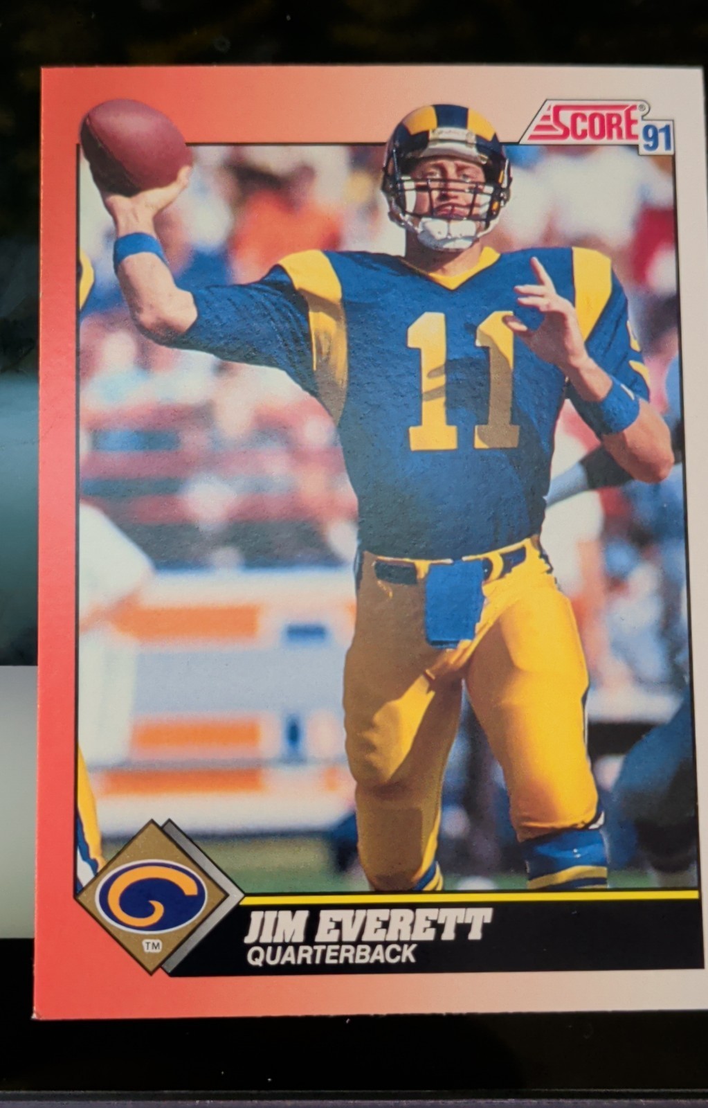 1991 Score - Jim Everett #367