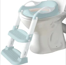 Jool Baby Potty Training Seat with 2 Step Ladder for Toddlers Soft Padded Seat