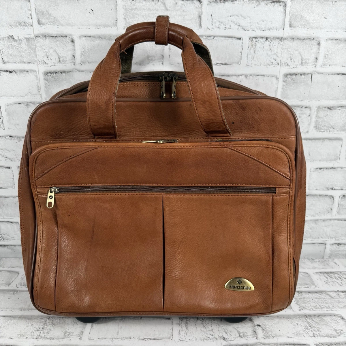 Samsonite Leather Travel Suitcases for sale | eBay