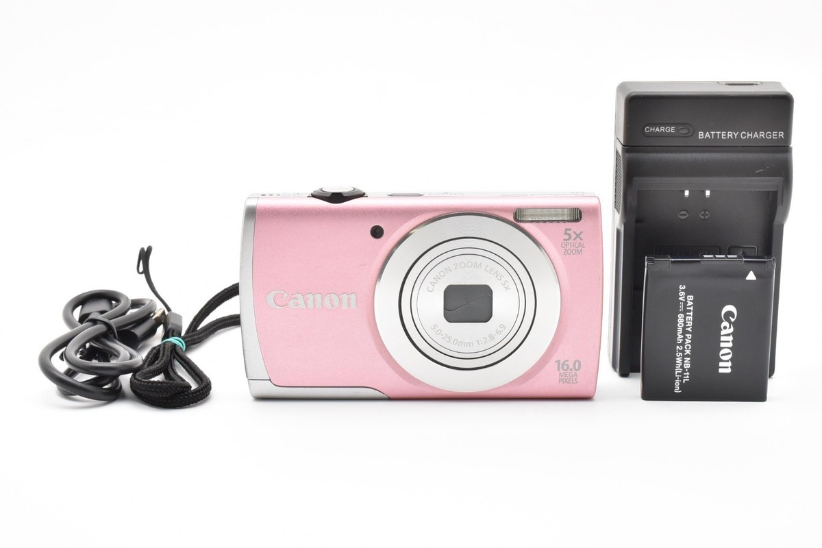 Canon PowerShot A2600 Pink 16.0MP Compact Digital Camera JAPAN