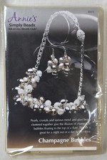 Annie s Simply Beads Kit Of The Month "Champagne Bubbles" BD073 Necklace