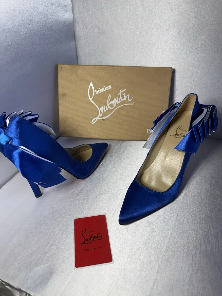Christian Louboutin Blue Heels for Women for sale | eBay