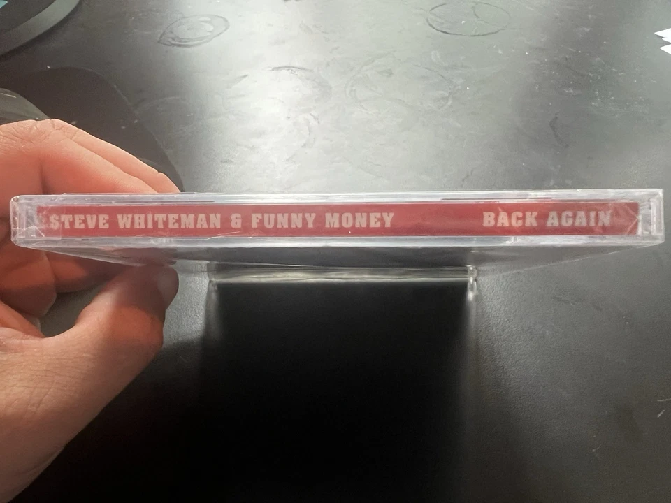 !FACTORY SEALED! Steve Whiteman & Funny Money- Back Again CD - Kix Singer RARE Foto 4 de 4