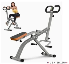 Squat Assist Trainer Seated Squat Machine Adjustable Foldable Glute Buttock Core