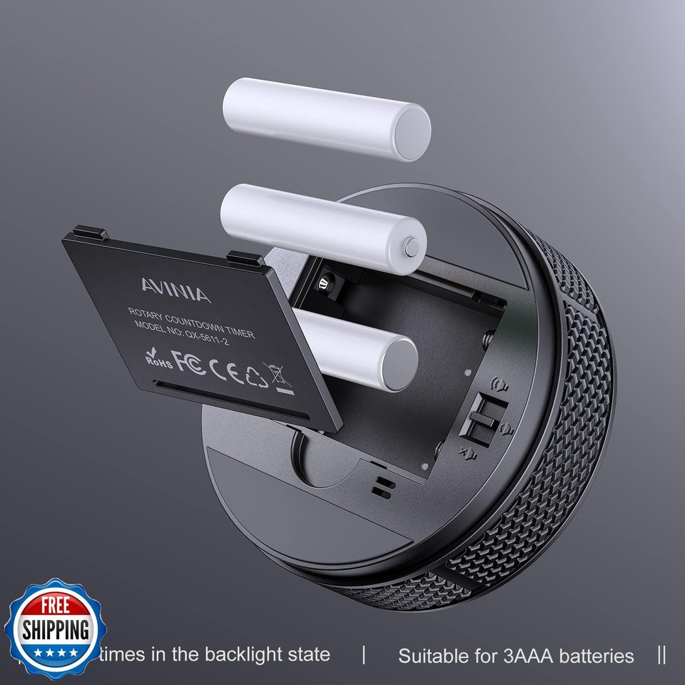 AVINIA Digital Kitchen Timers, Visual timers Large LED Display Ma | eBay