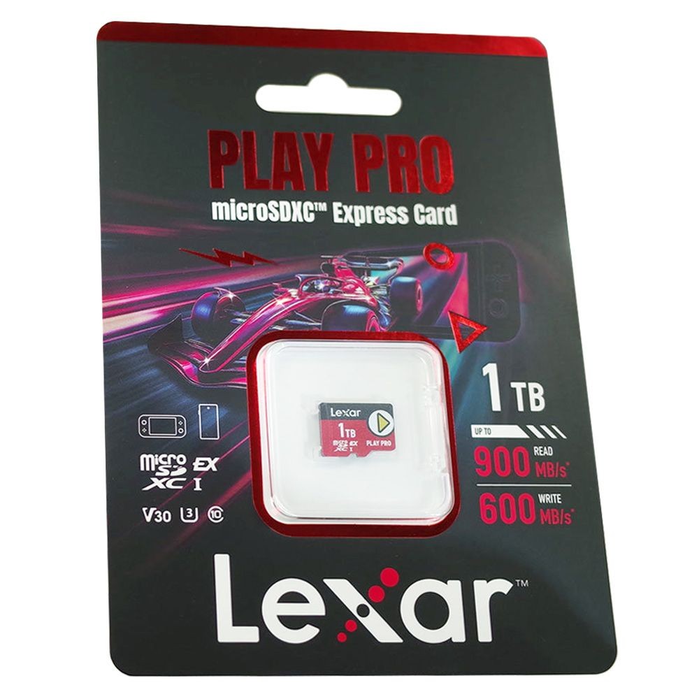 Lexar 1TB PLAY PRO microSDXC Express Card (LMSXPS0001T) R:900MB