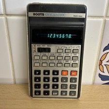 Vintage Boots 424 Scientific Calculator - Tested working