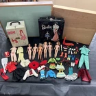 Vintage Barbie Lot 6 Dolls, Clothes,Friends, Accessories & Case Barbie Skipper
