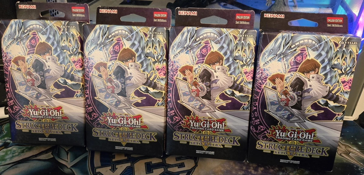 yu gi oh structure deck seto kaiba 1st edition yu-gi-oh - Crush Wyvern 1st edition starter deck Yugi