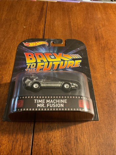 Hot Wheels 2015 Retro Entertainment Back to the Future Time Machine Mr. Fusion - Picture 2 of 9