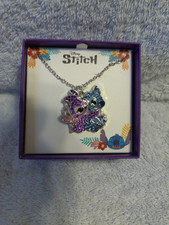 Disney Lilo  Stitch Bling Necklace New In Box