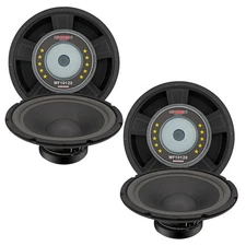 5Core 10" Subwoofer Pair 600W Car Audio 4Ohm Replacement Bass Woofer Speaker