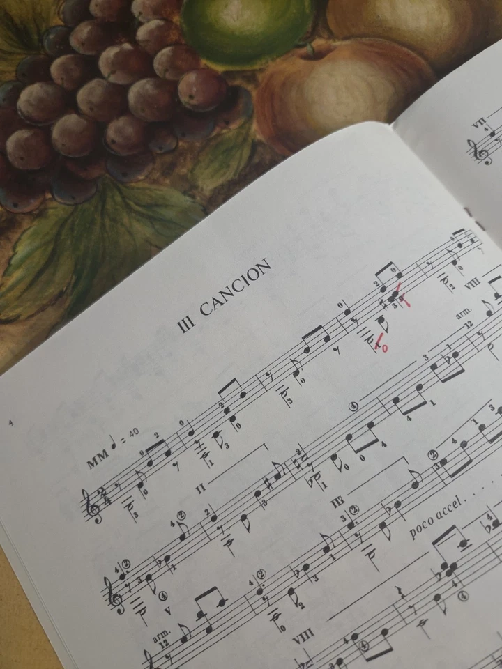 Antonio Lauro Suite Venezolana Para Guitarra Clásica Partituras Extremadamente Raras Foto 4 de 4