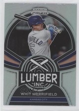 2022 Panini Prizm Lumber Inc Silver Prizm Whit Merrifield #LI-4 0s1o