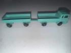VTG LESNEY Matchbox : MERCEDES BENZ TRUCK #1 & TRAILER #2 (England)