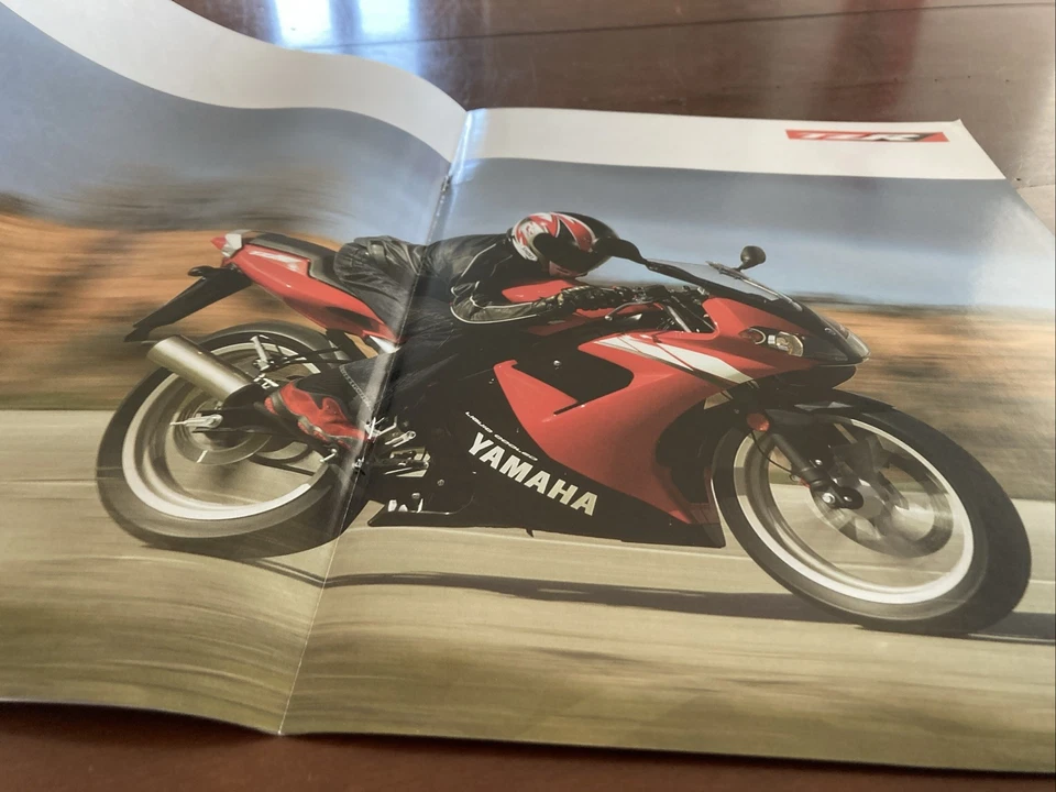 Yamaha TZR50 50 TZR Moto Prospecto Catálogo Folleto 50TZR - Imagen 3 de 4