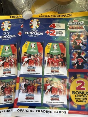 Topps Mega Multipacks x25wholesale lot euro 2024 Germany .