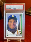 😁 1989  UPPER DECK #1   KEN GRIFFEY JR.  "ROOKIE CARD"  "PSA-6