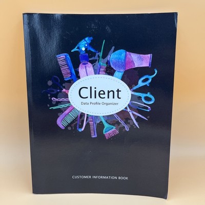 Client Data Profile Organizer Customer Tracking Log Book