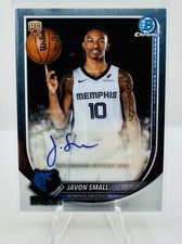 2025-26 Bowman Basketball Chrome Autograph Auto Javon Small Rookie Grizzlies