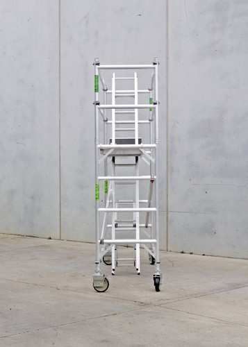 New Aluminium Scaffolding 450kg Mobile Scaffold Tower, Select Your Reach Length - Picture 14 of 23