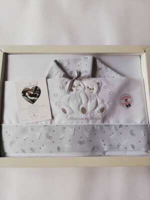 Lenzuola Per Navicella Maxi-Cosi - Set 2 Pezzi In Cotone Biologico 100%, Bianco - Foto 7