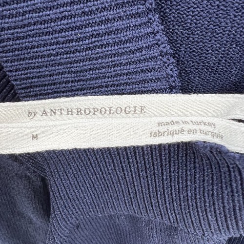 anthropologie Knit Cami Dress Size Medium Sleeveless Casual Nautical - Picture 5 of 7
