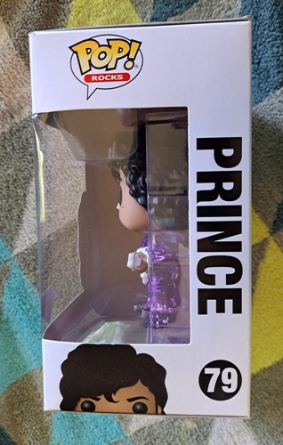 Prince Glitter Pop 79 - Prince Diamond Funko Pop! 2018 Vaulted + Protector - Picture 3 of 16