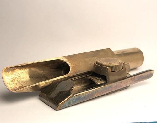 VINTAGE LAWTON 5* B BARITONE SAXOPHONE SAX MOUTHPIECE - 第 1/15 張圖片