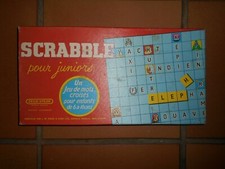 Ancien jeu Scrabble pour juniors Jeux Spear années 70