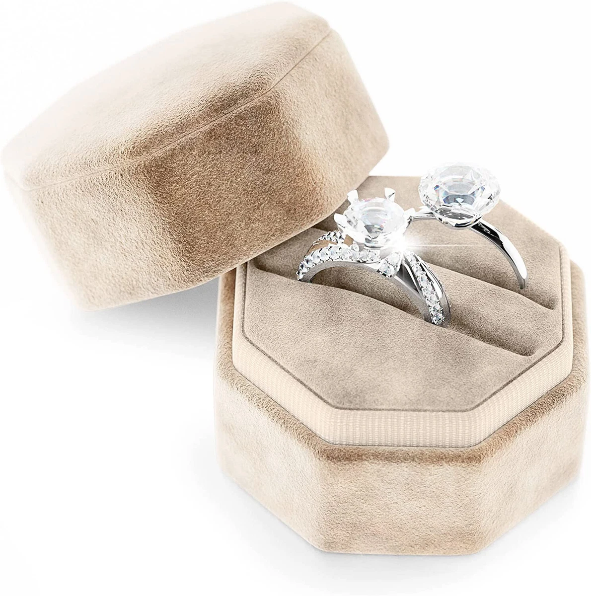 Wantedstuff Marimora Premium Ring Box for Wedding Ceremony