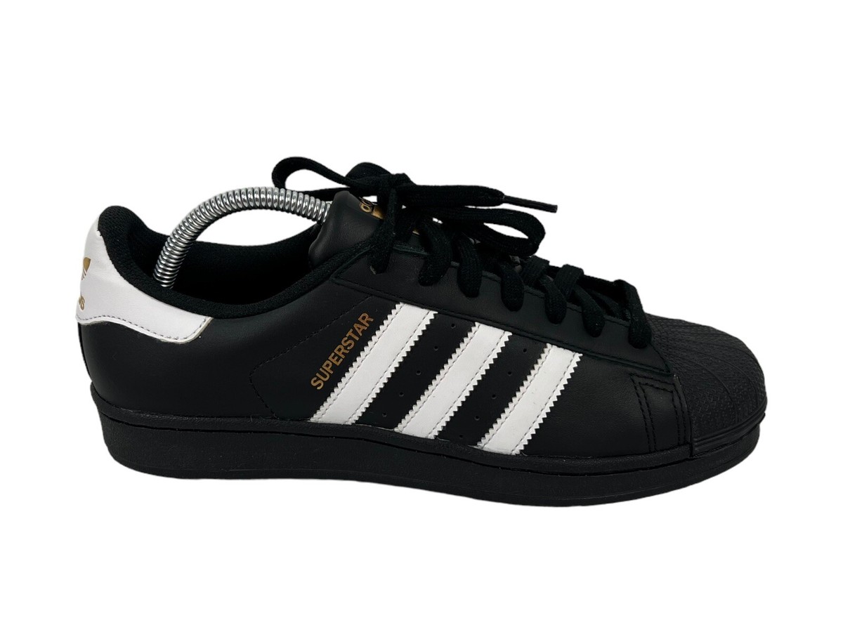 Size 8 - Adidas Superstar Core Black for sale online | eBay