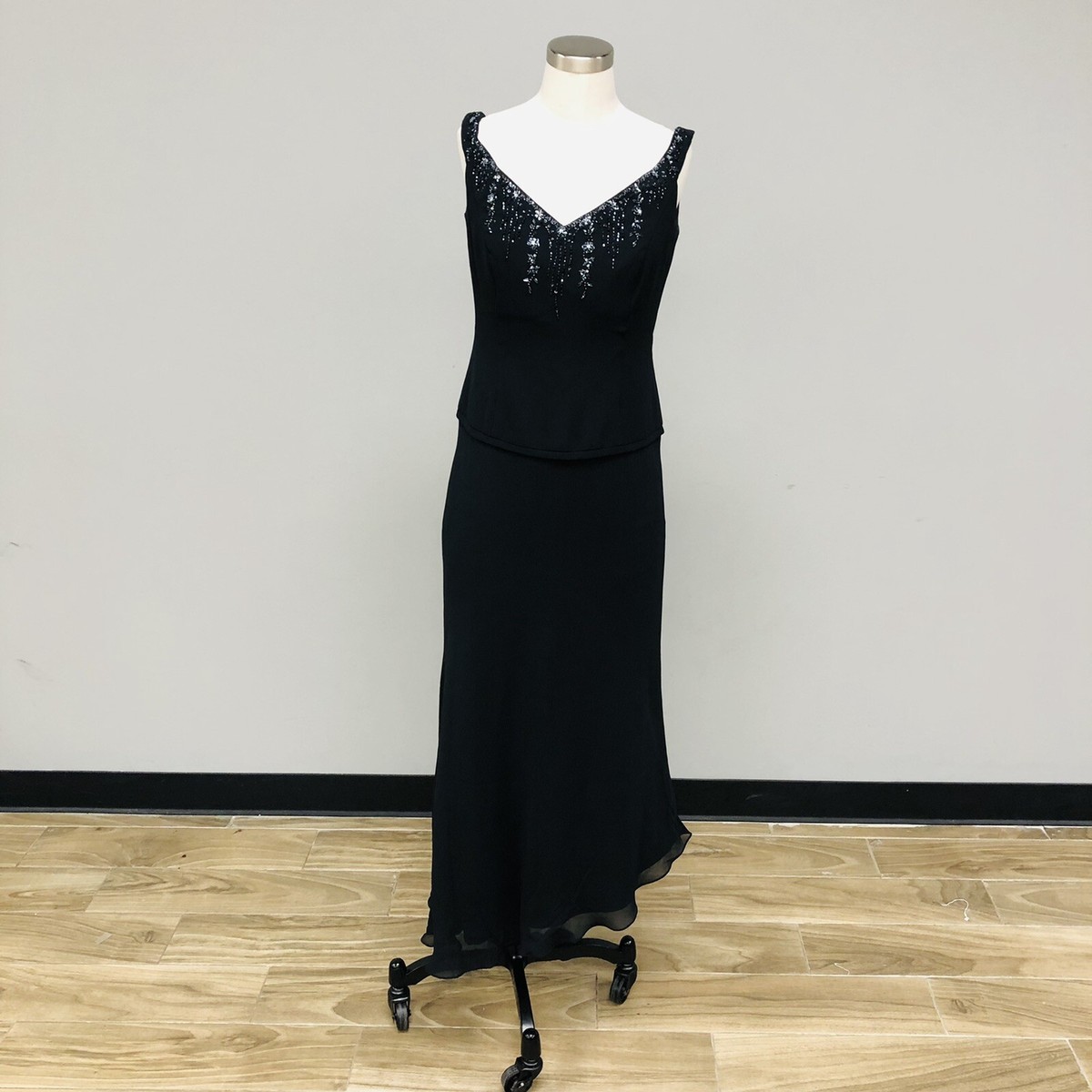 David's Bridal Evening Gown Formal DRESS Drop Waist Assymetric Sz 6 Beaded NWT | eBay David's Bridal Evening Gown Formal DRESS Drop Waist Assymetric Sz 6 Beaded NWT | eBay