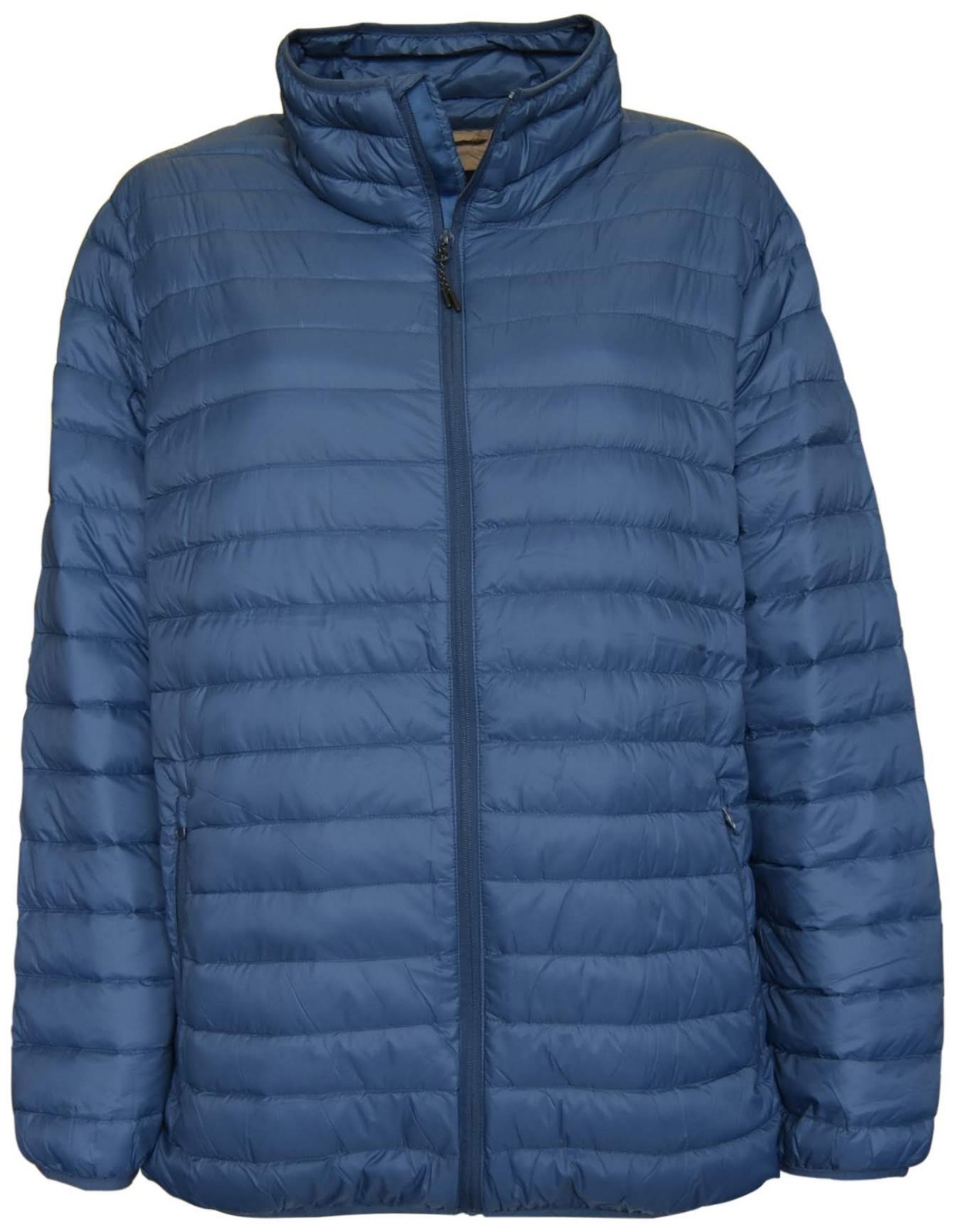 Packable Down Jacket Coat Deep Blue 